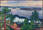 Edvard Munch - Train Smoke