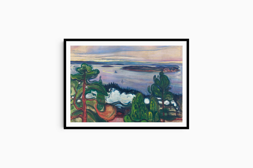 Edvard Munch - Train Smoke