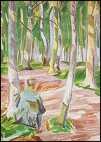 Edvard Weie - Forest Landscape - Hakyarts