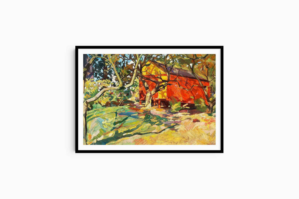 Edvard Weie - Old garden, Frederiksværk - Hakyarts