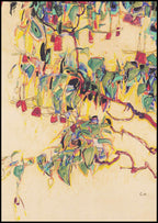 Set of 2 Art Prints | Japanese Nature and Expressionist Wall Art