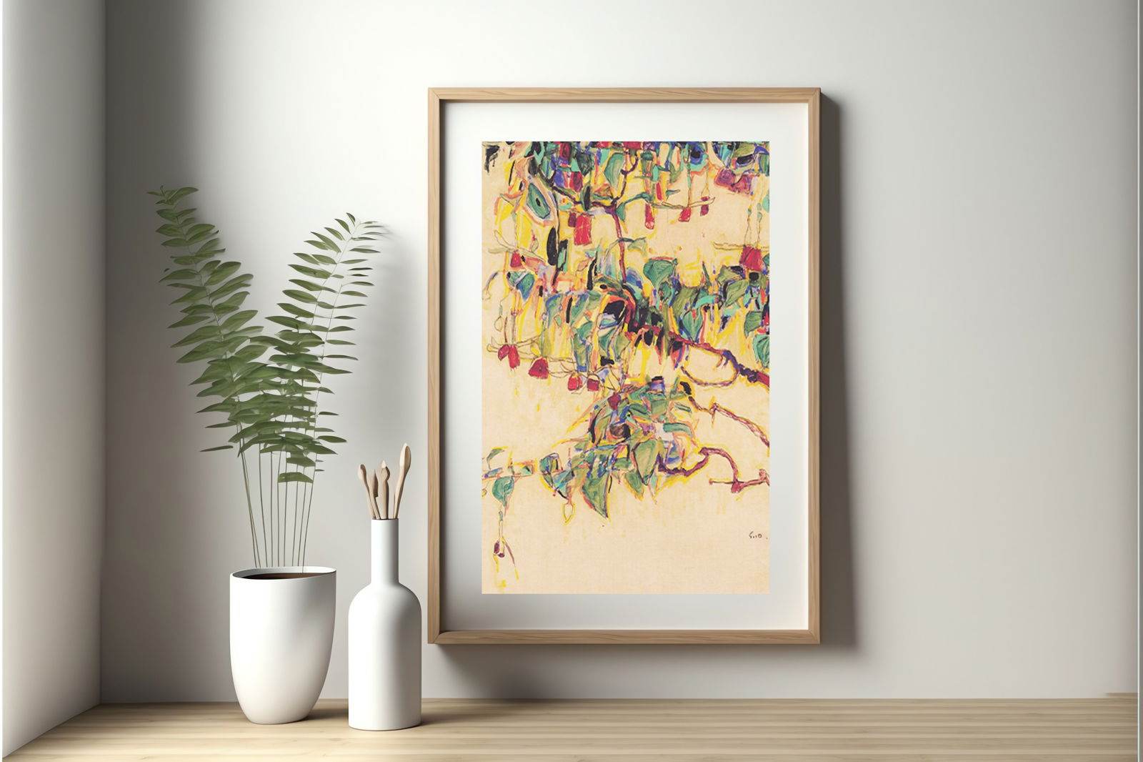 Egon Schiele - Sonnenbaum - Hakyarts