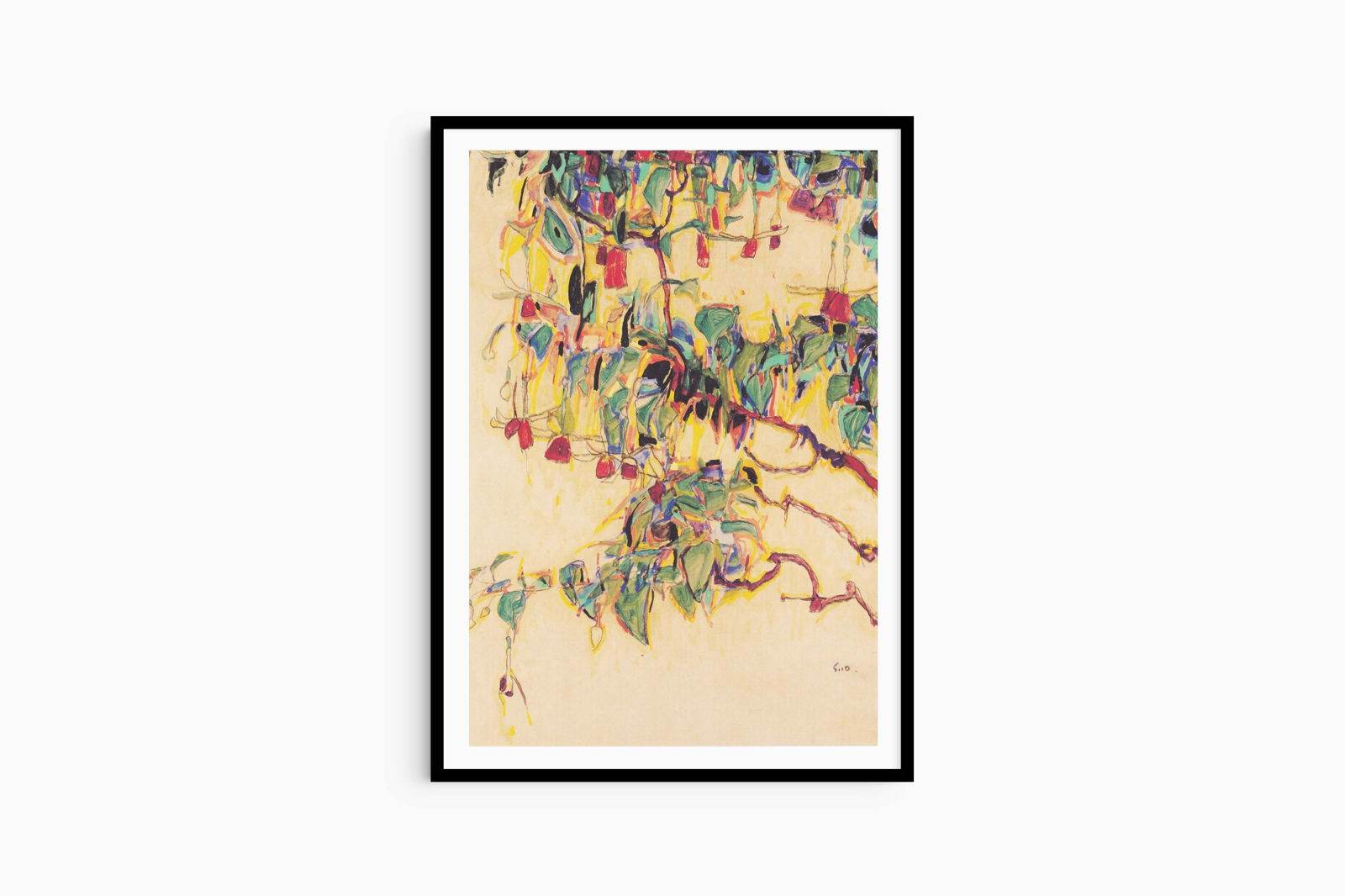 Egon Schiele - Sonnenbaum - Hakyarts