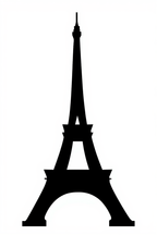 Famous Landmarks Silhouette Collection – Dining Room Set of 6 - Hakyarts