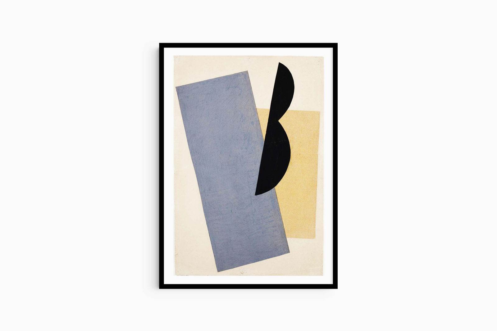 El Lissitzky - Composition 'Blue-Yellow-Black' - Hakyarts
