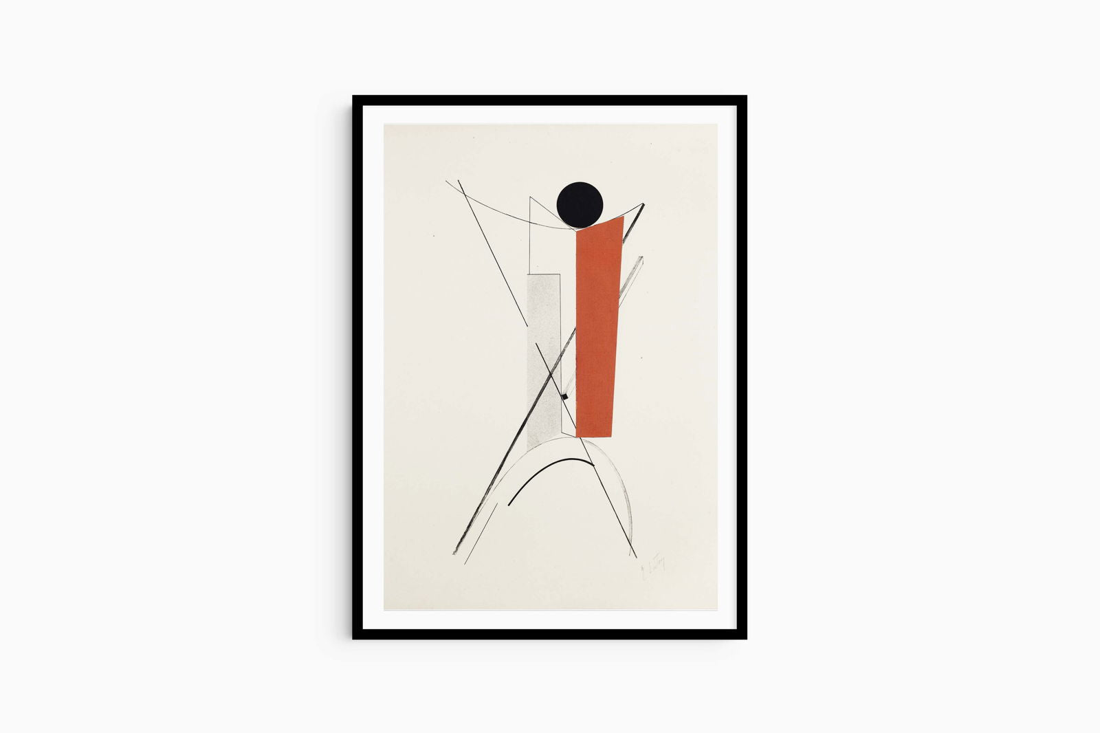 El Lissitzky – Proun 19D – Iconic Constructivist Art Print – Hakyarts