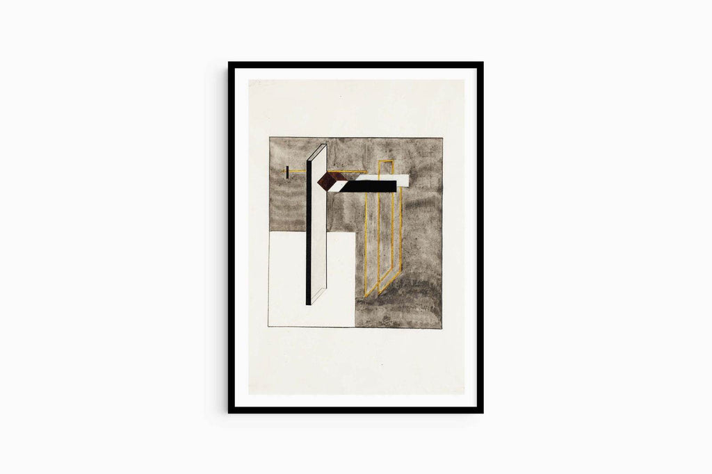 El Lissitzky - Study for Proun 4B - Hakyarts