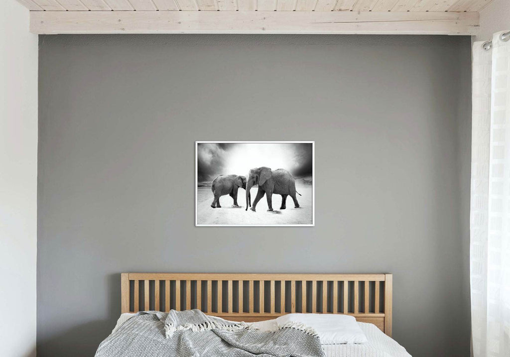 Elephants Poster - Hakyarts