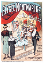 Elysee Montmartre Bal Masque Poster