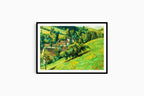 Émile Bernard - A View of Molosmes