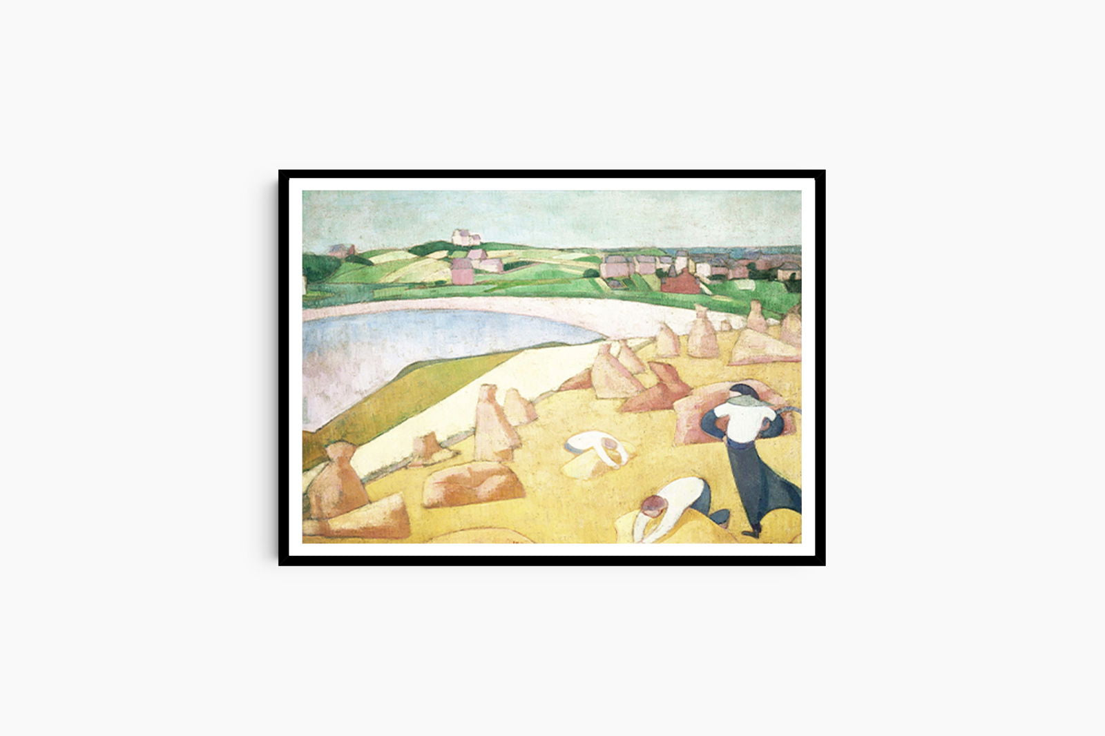 Émile Bernard - Harvest by the Sea