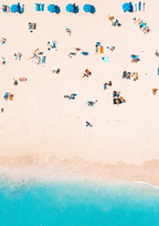 Summer Beach Day Poster