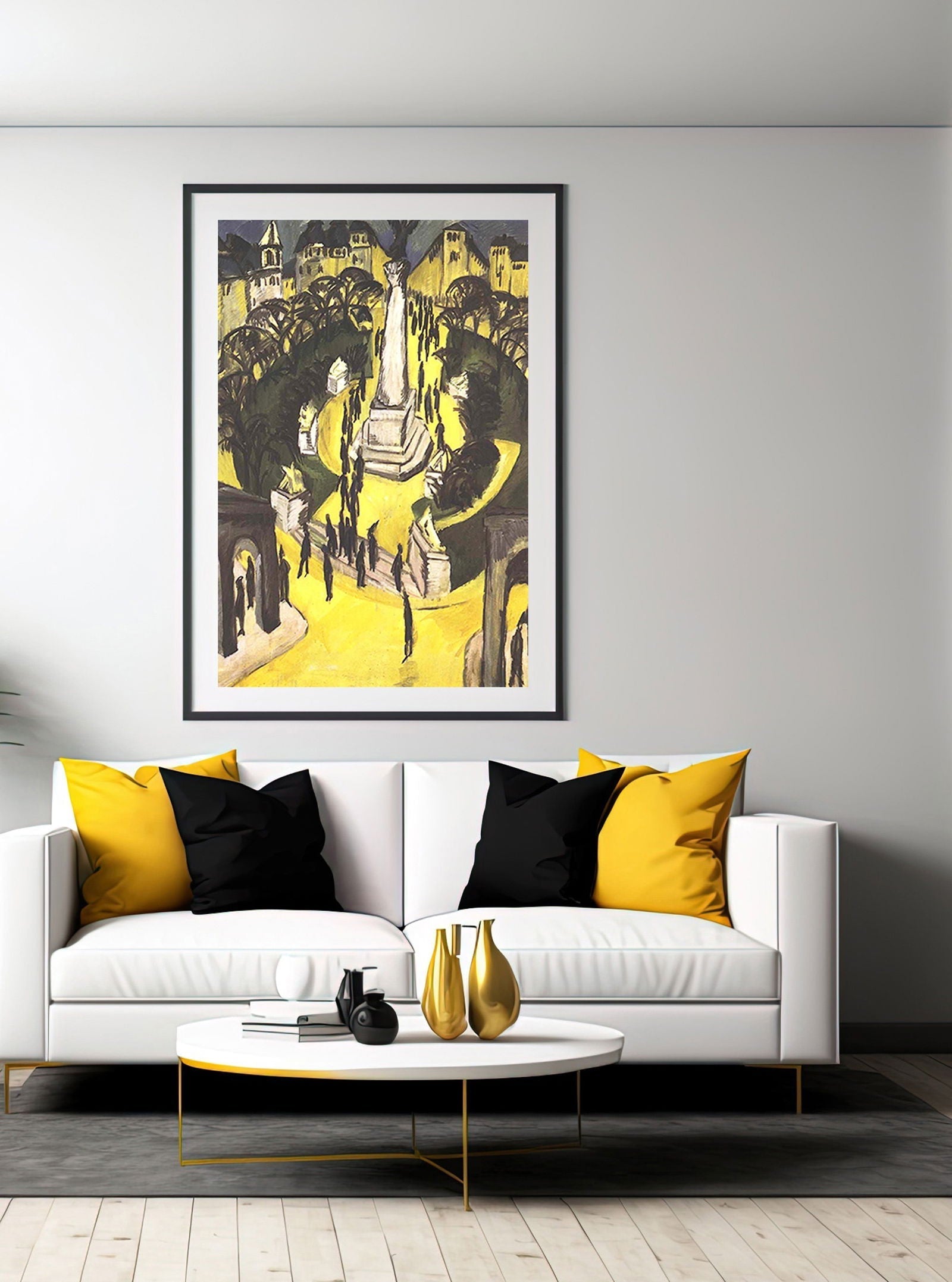 Ernst Ludwig Kirchner - Belle Alliance Platz in Berlin