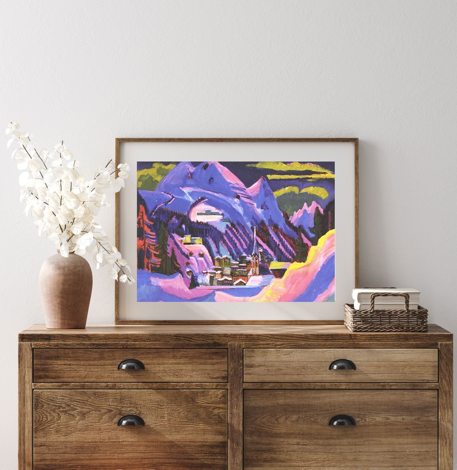 Ernst Ludwig Kirchner - Davos in Snow