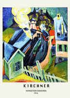 Ernst Ludwig Kirchner - Konigstein Anagoria Poster