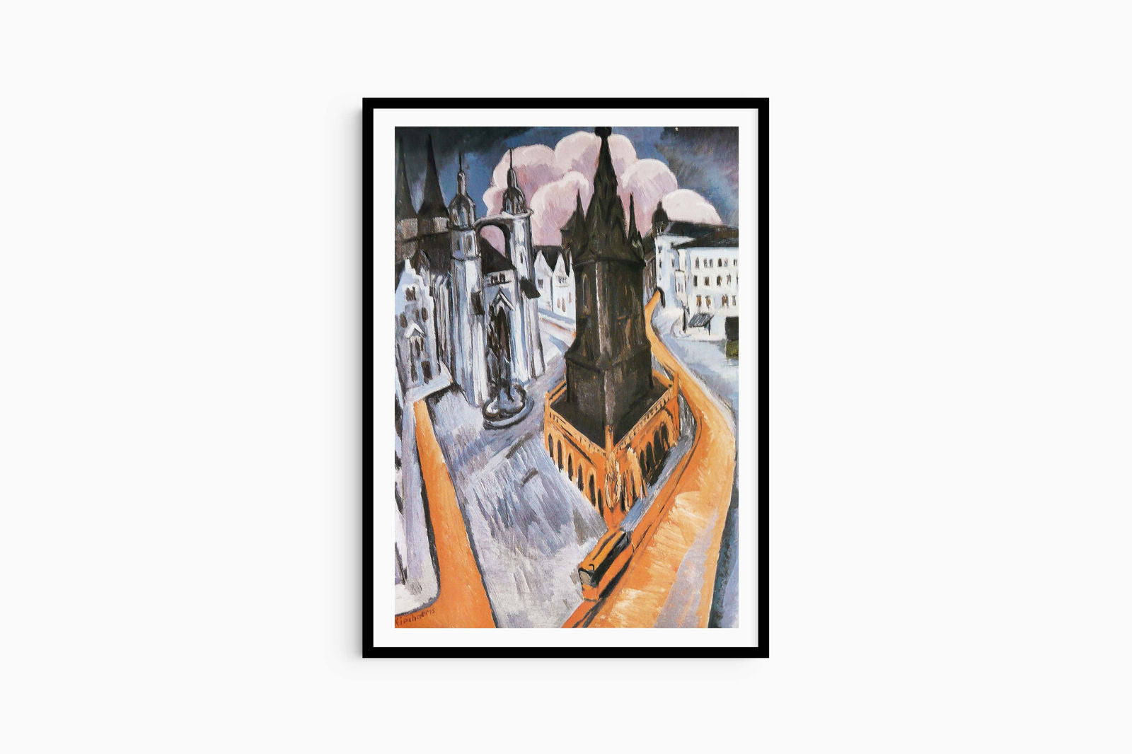 Ernst Ludwig Kirchner - La Tour Rouge