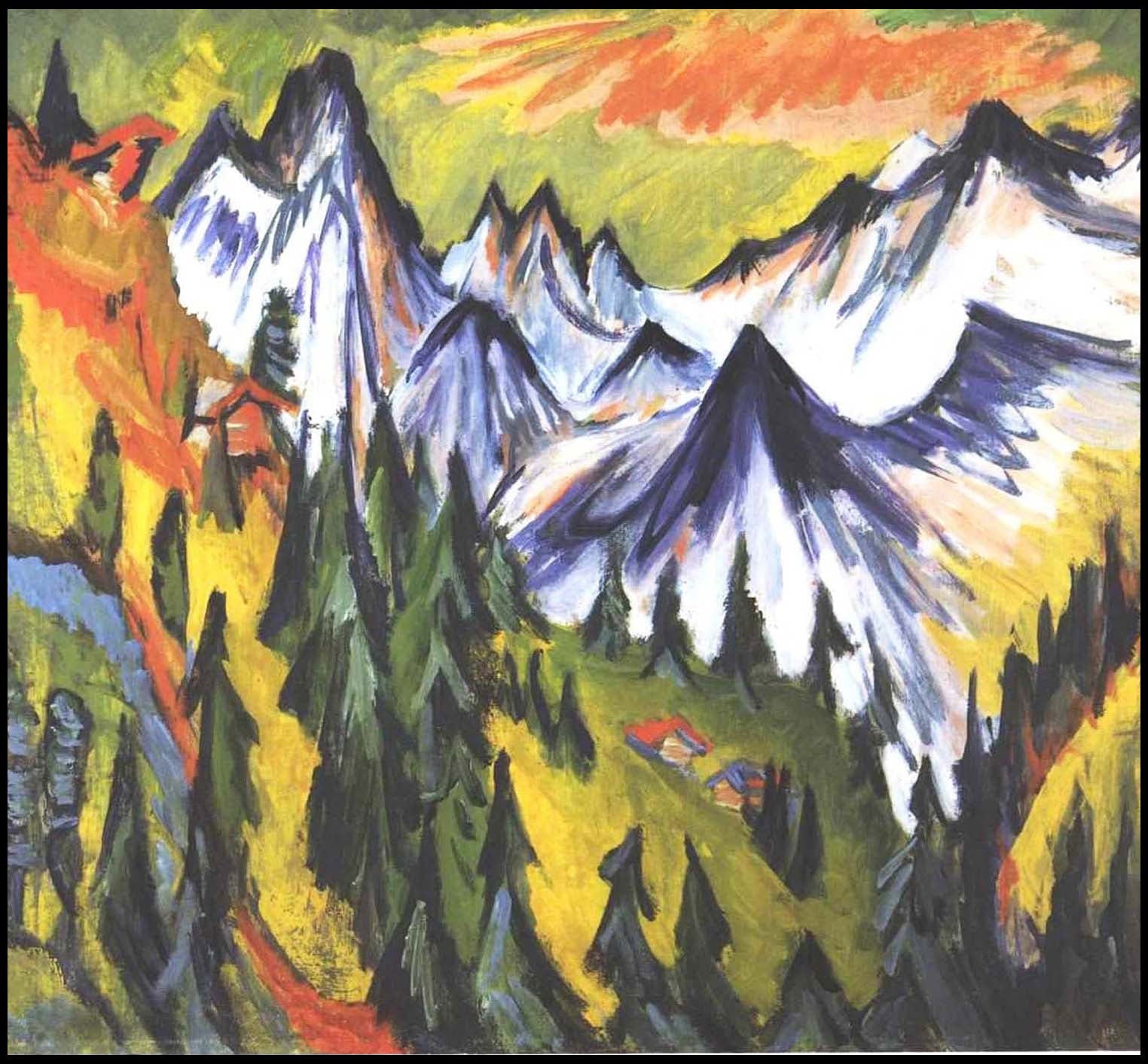 Ernst Ludwig Kirchner - Mountaintop