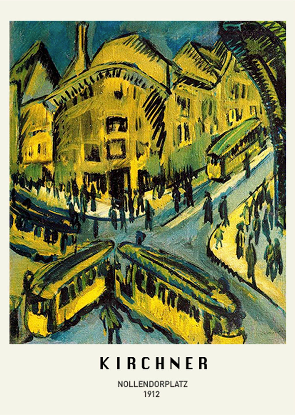 Ernst Ludwig Kirchner - Norllendorplatz Poster