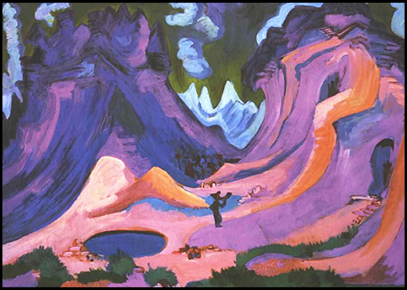 Ernst Ludwig Kirchner - The Amselfluh