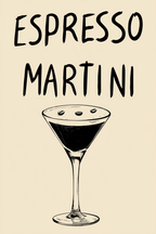 Set of 3 Cocktail Posters