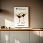 Espresso Martini – Sleep Is Overrated Cocktail Poster