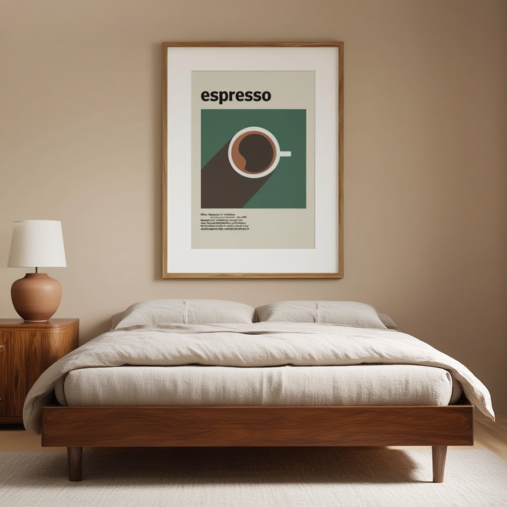 Espresso Moments – Coffee Art Print | Minimalist Kitchen Wall Décor