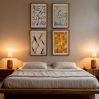 Set of 4 Paul Klee Prints – Modern Abstract Art Wall Decor - Hakyarts