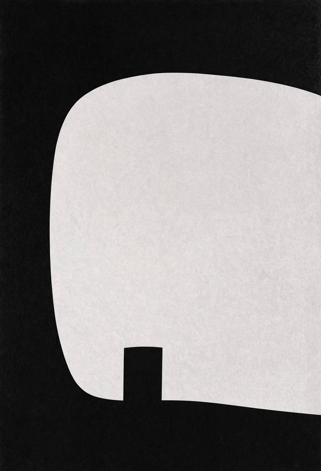 Monochrome Silhouette | Minimalist Figurative Wall Art Print