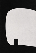 Monochrome Silhouette | Minimalist Figurative Wall Art Print