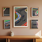 F1 Imola Gallery Wall – Set of 5 - Hakyarts