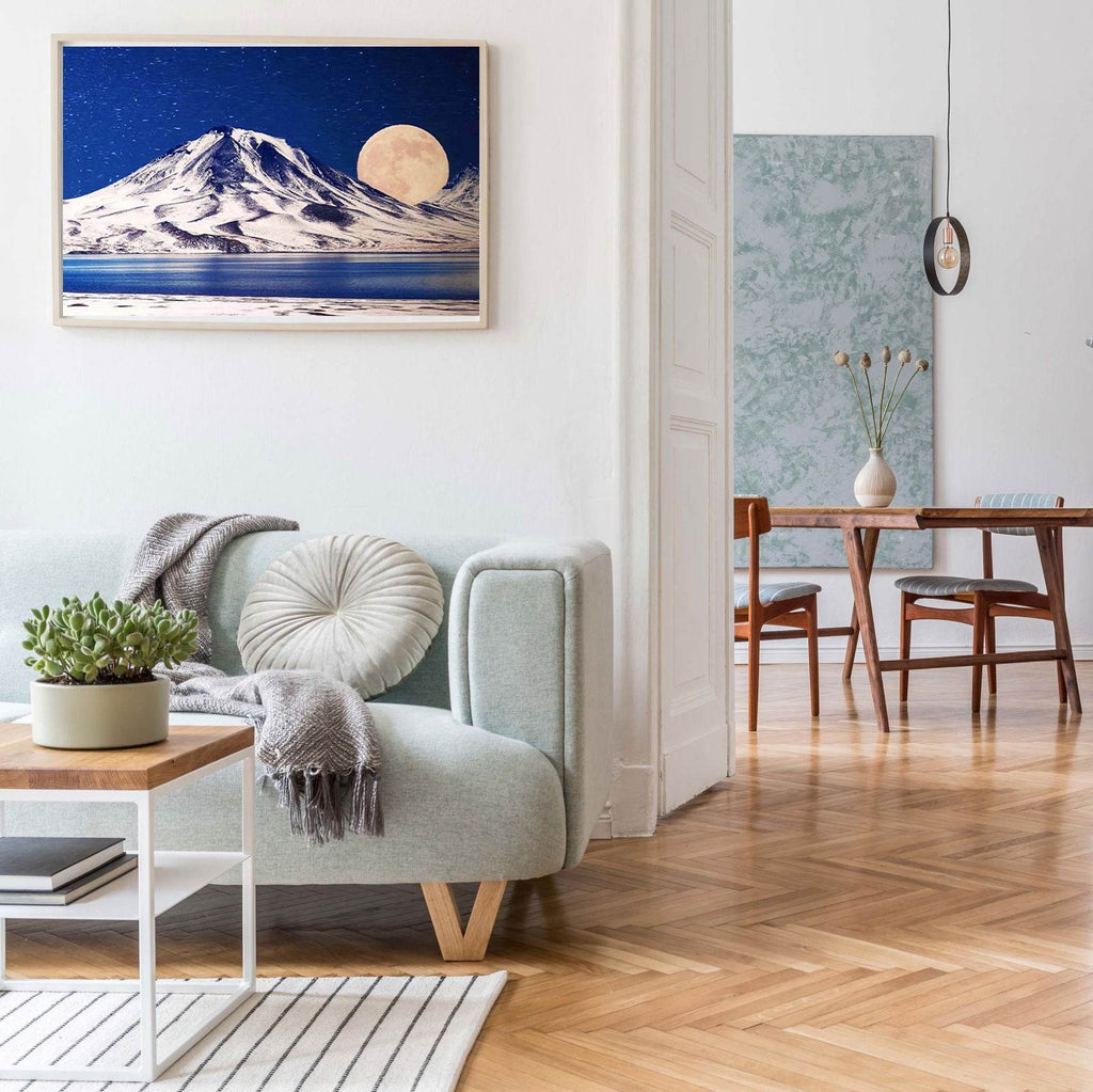 Falling Moon Poster - Hakyarts