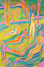Joy of Living – Matisse Inspired Fauvist Wall Art Print