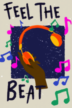 Set of 4 Music Prints – Minimalist Music Wall Art