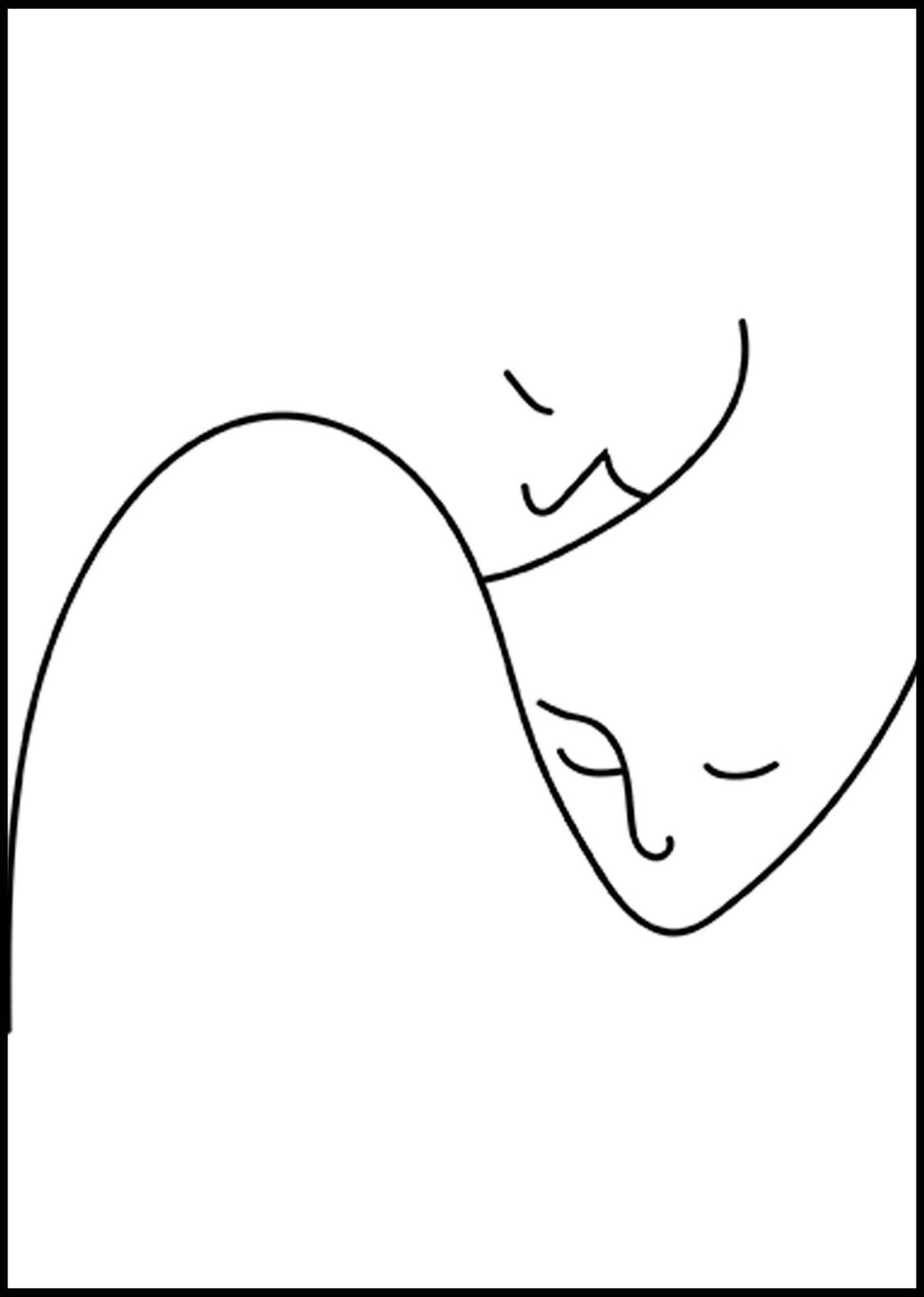 Fine Line Art Poster - Hakyarts