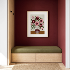 New Floral Variation | Contemporary Botanical Wall Art Print