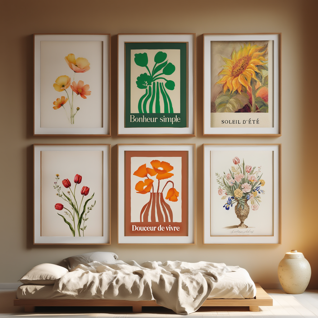 Floral Mix & Match – 6 Fine Art Prints