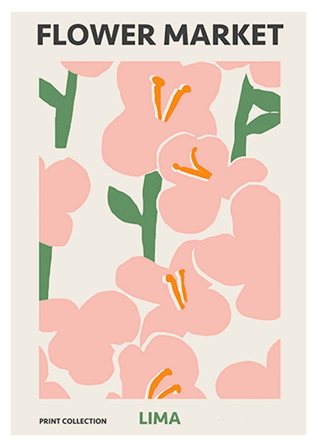 Floral Market Exhibition Poster - Hakyarts