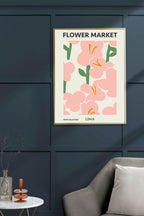 Floral Market Exhibition Poster - Hakyarts