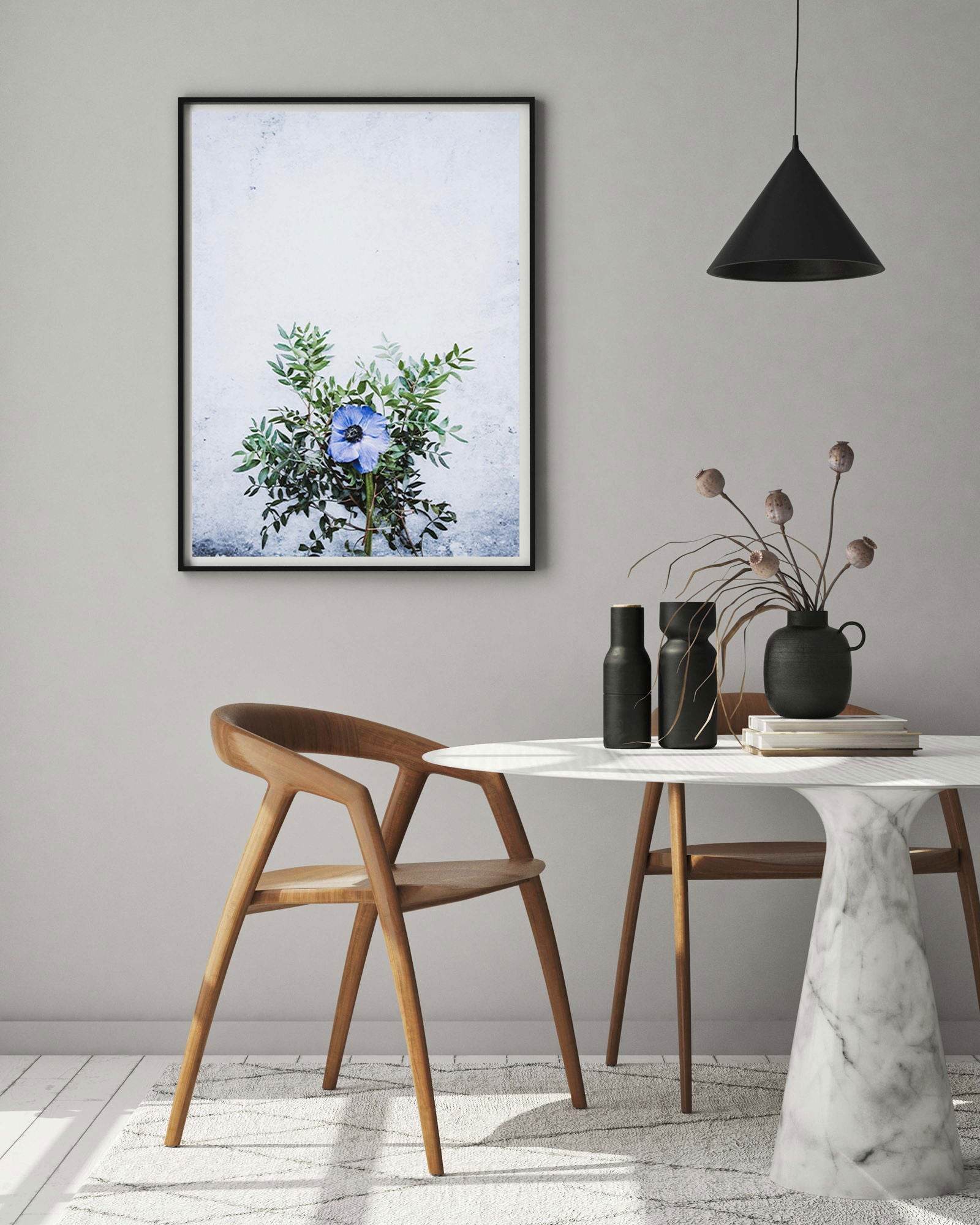 Flowering Blue Poster - Hakyarts