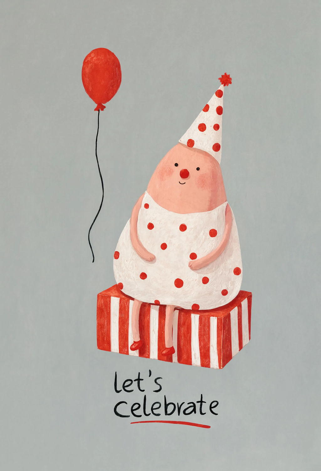 Let’s Celebrate | Contemporary Folk Art Print