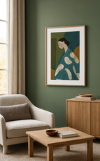 Autumnal Figurative Draped Study | Contemporary Figurative Art Print