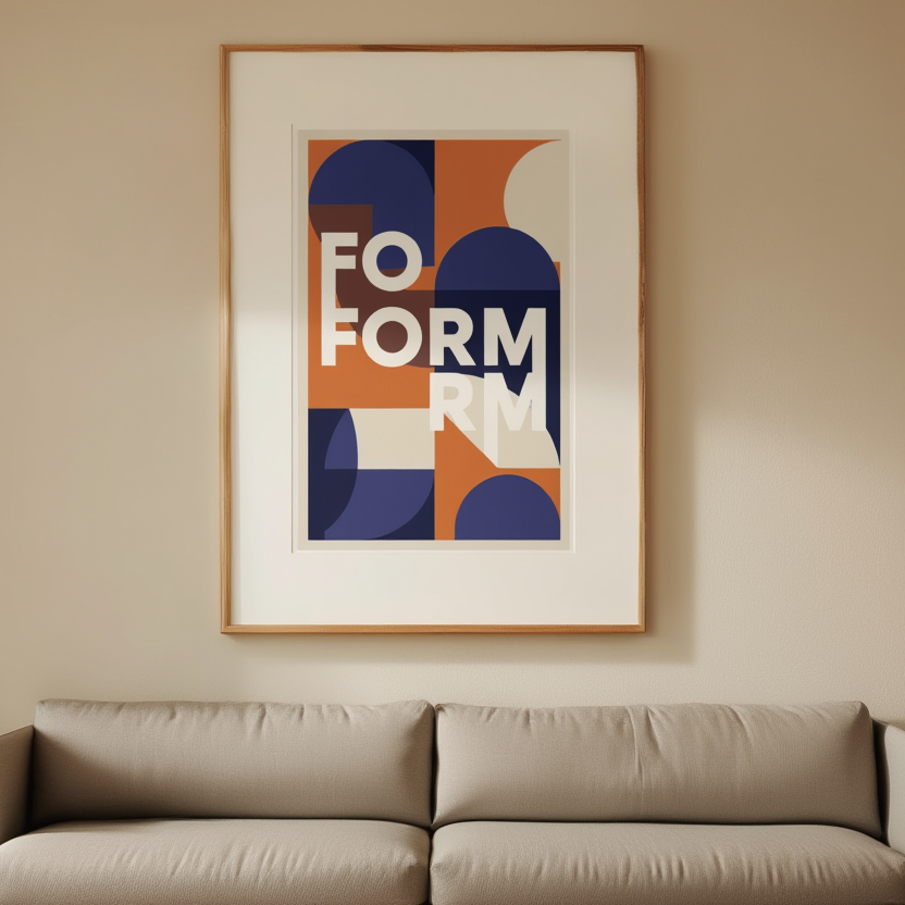 Form – Modern Minimalist Art Print