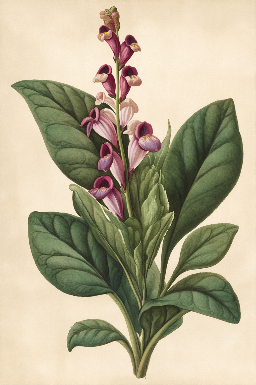 Botanical Harmony – Set of 5 Art Prints - Hakyarts