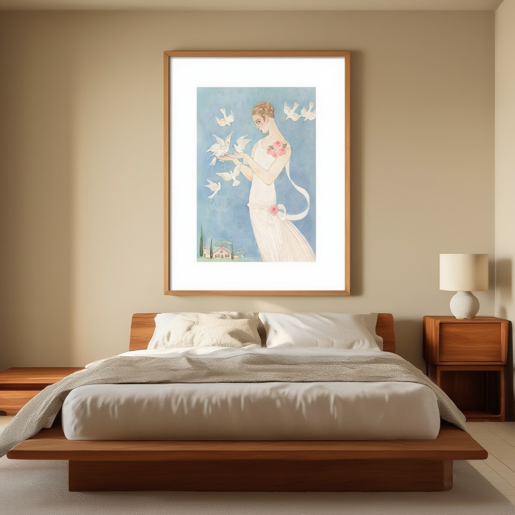 Georges Barbier – Fémina – Art Deco Fashion Illustration Print