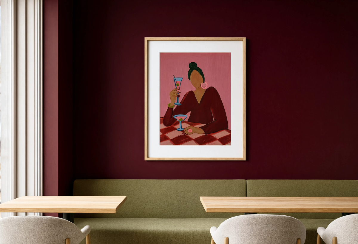 Cocktail Series Variation II | Contemporary Still Life Wall Art Print