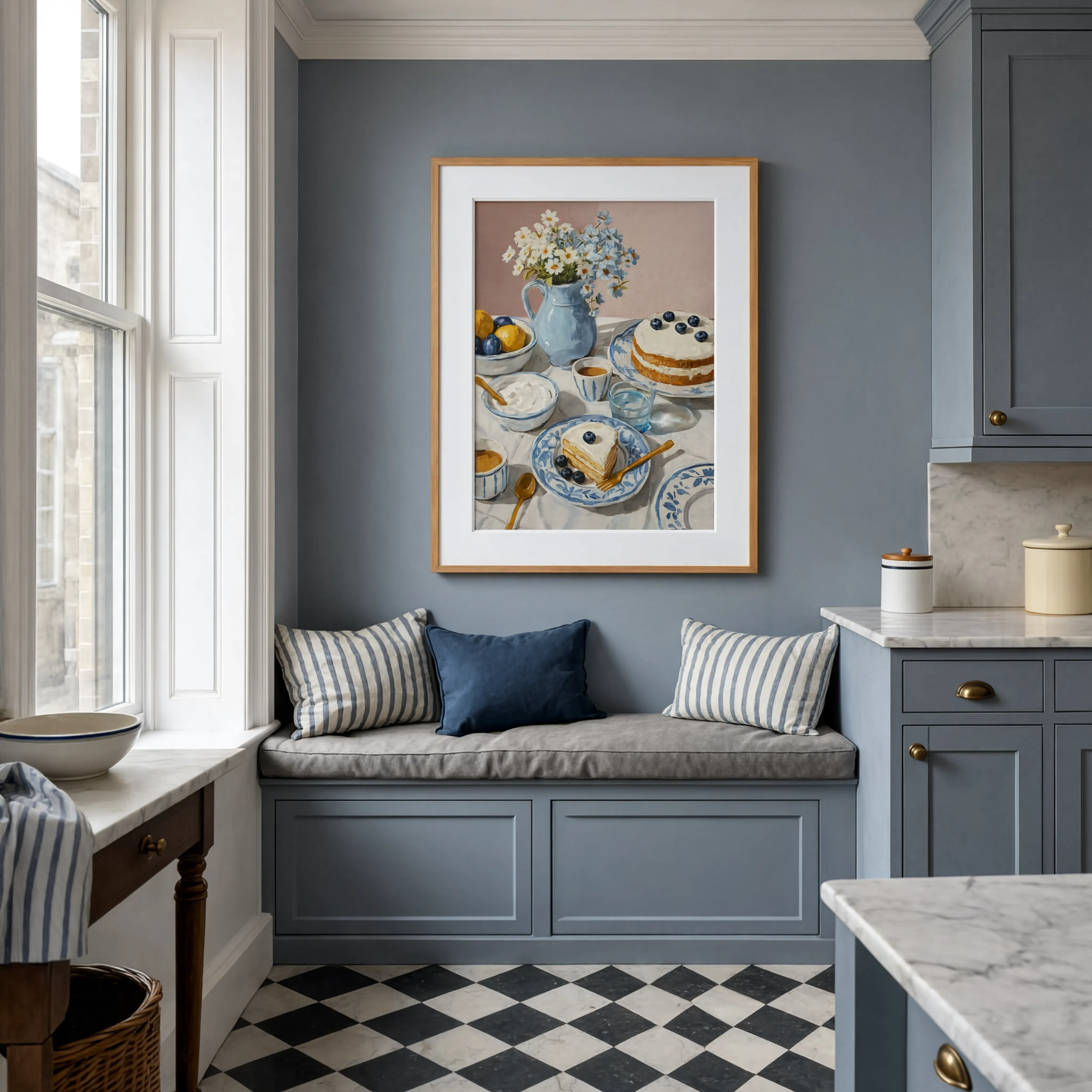 Still Life Variation – Breakfast Table | Contemporary Breakfast Wall Art