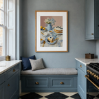 Still Life Variation – Breakfast Table | Contemporary Breakfast Wall Art
