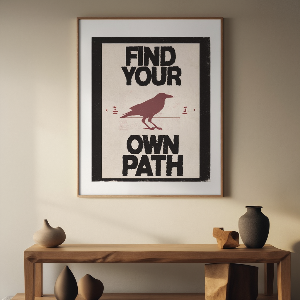 Find Your Way – Street Style Poster