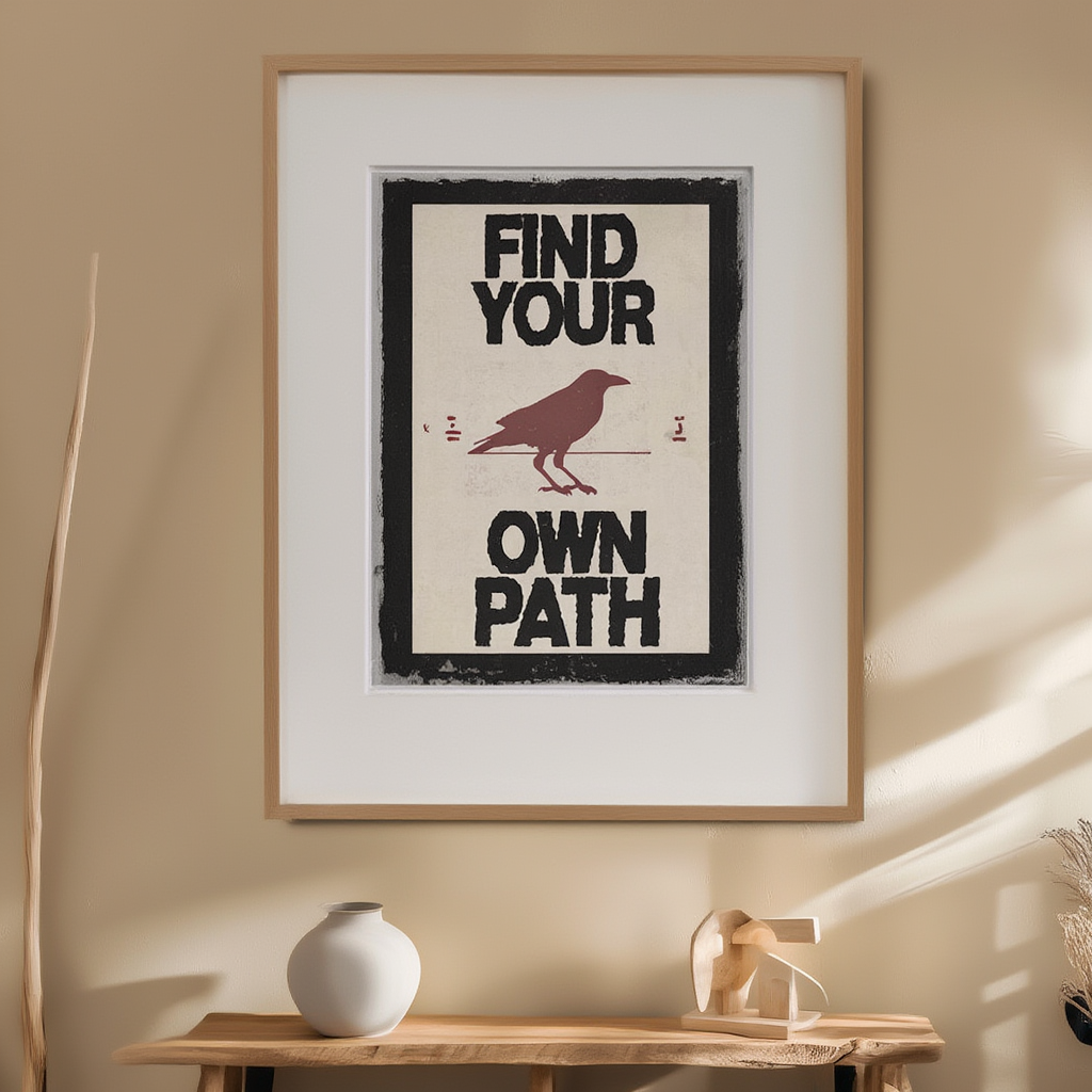 Find Your Way – Street Style Poster