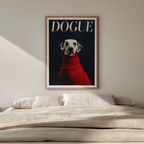 Dogue – Dalmatian Fashion Cover – Minimalist Wall Art Print